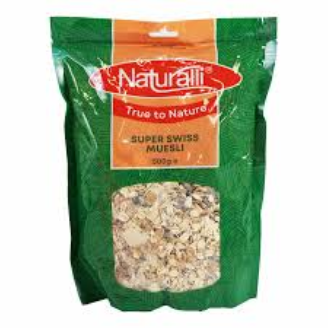 NATURALLI SUPER SWISS MUESLI 500G